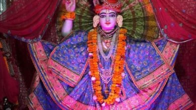 Photo of धूमधाम से मनाया राधाष्टमी पर राधा रानी का जन्मोत्सव